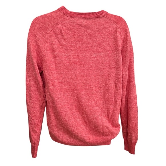 J. Crew Men’s Linen Cotton Blend Lightweight Crew Neck Sweater, Size Medium - Picture 4 of 7